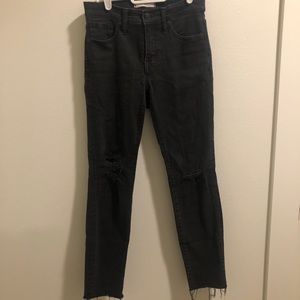 Madewell skinny jeans